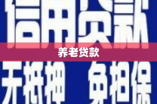 太平养老贷款