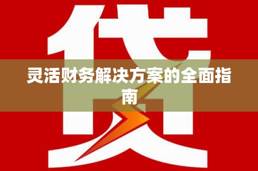 太平灵活财务解决方案的全面指南