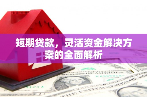 太平短期贷款，灵活资金解决方案的全面解析
