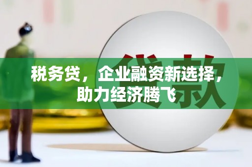 太平税务贷，企业融资新选择，助力经济腾飞