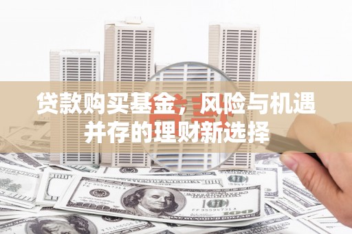 太平贷款购买基金，风险与机遇并存的理财新选择