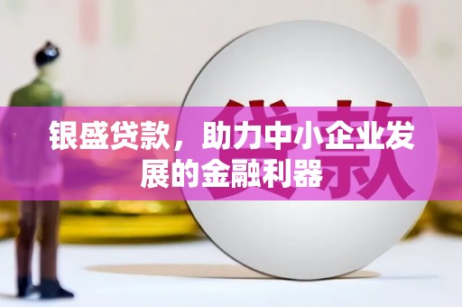 太平银盛贷款，助力中小企业发展的金融利器