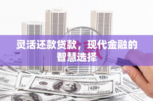 太平灵活还款贷款，现代金融的智慧选择