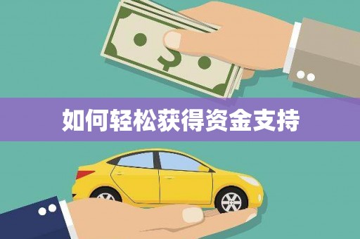 太平如何轻松获得资金支持