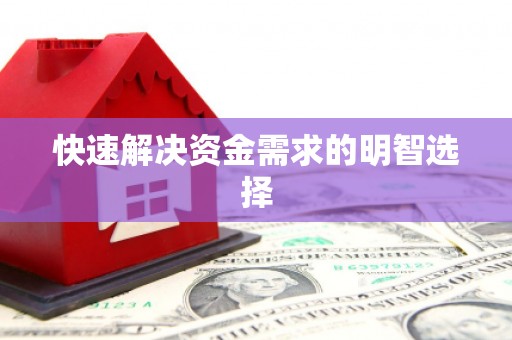 太平快速解决资金需求的明智选择