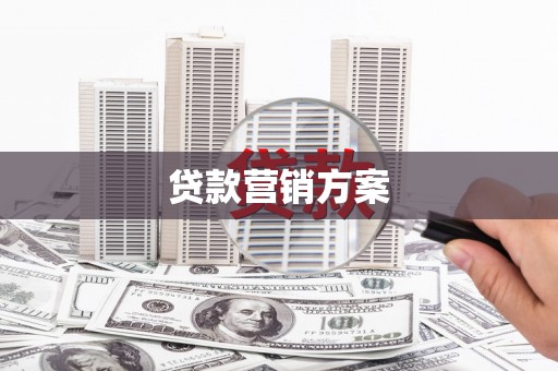 太平贷款营销方案